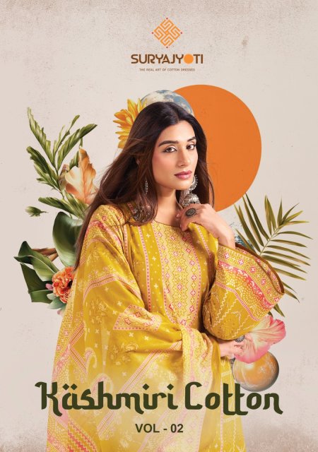 Kashmiri Cotton Vol 2 By Suryajyoti Cotton Printed Dress Material 